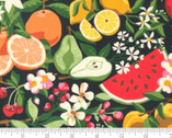 Fruit Loop - Fruit Flowers Black 30730 17 from Moda Fabrics