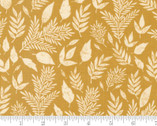 Flower Press - Scattered Leaf Gold 3303 31 from Moda Fabrics