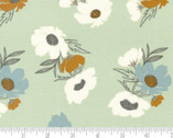 Woodland Wildflowers - Bold Bloom Florals Lt Green 45582 20 from Moda Fabrics