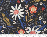 Birdsong - Floral Large Black 48351 17 from Moda Fabrics