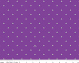 Celebrate Valentine’s Day - Kisses Sparkle Purple from Riley Blake Fabric