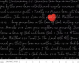 All My Heart - Love Letters Black from Riley Blake Fabric