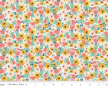 Spring Gardens - Floral Cream from Riley Blake Fabric