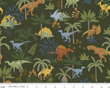 Cretaceous Jungle - Dinos Hunter from Riley Blake Fabric