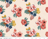 Wild Rose - Floral Cream from Riley Blake Fabric