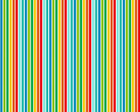 Furry Friends - Rainbow Stripe Green from Makower UK  Fabric