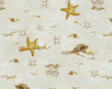 Turtle March - Starfish Sand from Henry Glass Fabric