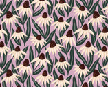 Blooming Revelry - Coneflowers Purple from Cloud9 Fabrics