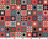 Quiltin’ Cowgirls - Geometric Quilt Top Pattern Multi from Maywood Studio Fabric