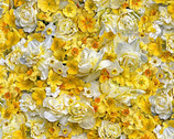 Hand Picked Forget Me Not - Cheerfullness Yellow from Maywood Studio Fabric