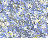 Hand Picked Forget Me Not - Pale Skies Blue from Maywood Studio Fabric