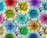 Colorful - Burst Natural from In The Beginning Fabric