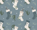 Cosy Christmas by Victoria Louise - Knitted Stockings from Craft Cotton Company Fabric