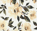 Bri’s Home Collection - Large Flowers Cream from Choice Fabrics