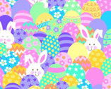 Easter Egg Bunnies from Fabric Traditions Fabric