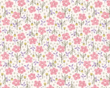 Gardenwatch - Julet Flower Ivory by Kathrin Woo from Felicity Fabrics