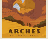 National Parks PANEL 36 Inches - Arches from Riley Blake Fabric