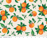 Monthly Placements 2 - June Oranges Cream from Riley Blake Fabric