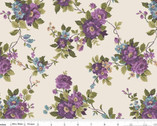 Anne of Green Gables - Main Floral Cream from Riley Blake Fabric