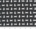 Midnight Magic 2 - Cat Parade Black Midnight 24102 17 from Moda Fabrics