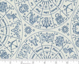 Starry Sky - Zodiac Signs Blue 24160 15 from Moda Fabrics