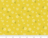 Seashore Drive - Blossom Floral Small Citrine 37622 12 from Moda Fabrics