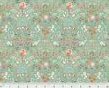 Juliette - Terrace Garden Leaf Green by Whistler Studios from Windham Fabrics