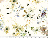 Perennial - Wild Anemone Ivory by Kelly Ventura from Windham Fabrics