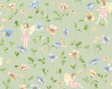 Little Love Letter - Flower Fairy Green from UN/NO Fabric