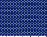 French Quarter - Flower Pattern Blue from Maywood Studio Fabric