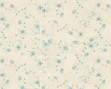 Snovalley - Snowflakes Lt Butter from Clothworks Fabric