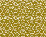 Gardenwatch - Hourglass Triangle Mustard Yellow from Felicity Fabrics