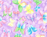 Crystalline Butterfly Lt Purple from Fabric Traditions Fabric