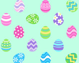 Spring Fling Easter Eggs from Fabric Traditions Fabric