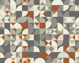 Verdigris - Spadina Rust by Libs Ellilot from Andover Fabrics