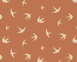 Verdigris - Beaches Birds Cooper by Libs Ellilot from Andover Fabrics