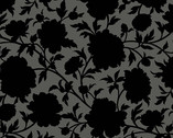 Verdigris - Glenelg Floral Ink by Libs Ellilot from Andover Fabrics
