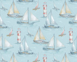 Coastal Living - Boating Blue from Michael Miller Fabrics