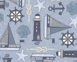 Copy of Coastal Living - Boating Blue from Michael Miller Fabrics