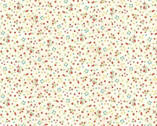 Much Loved Bear - Flora Buds Cream from Michael Miller Fabrics
