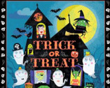 Halloween Season - Haunted House PANEL 36 Inches from Michael Miller Fabrics