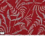 Forest Gifts - Wood Fern Red from Michael Miller Fabrics