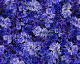 Wisteria Lane - Petals Sapphire from Michael Miller Fabrics