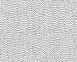 Tiny Stitches Little Dashes Charcoal White from Michael Miller Fabrics