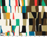 Bauhaus Blocks - Big Bauhaus Blocks Retro from Michael Miller Fabrics