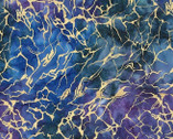 Sea Water Metallic BATIK Indigo from Michael Miller Fabrics