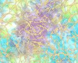 Sea Water Metallic BATIK Mist from Michael Miller Fabrics