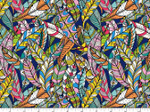 Rooville - Feathers Navy from Benartex Fabrics