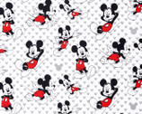 Mickey Mouse - Mickey Stands White from Springs Creative Fabric