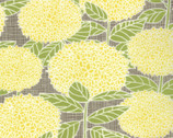 Bluebird Park - Hydrangea Yellow Grey by Kate Birdie from Moda